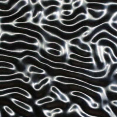 201 304 316 L'eau ondulée en tôle d'acier Miroir poli Champagne Couleur dorée Décoratif 2