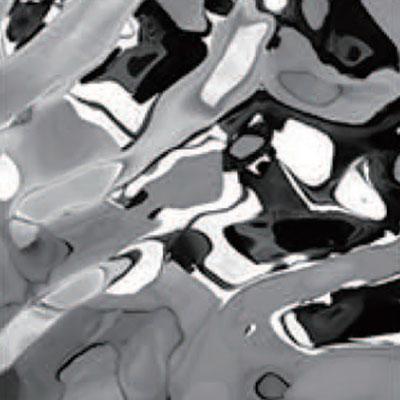 201 304 316 L'eau ondulée en tôle d'acier Miroir poli Champagne Couleur dorée Décoratif 6