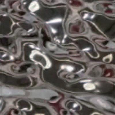 201 304 316 L'eau ondulée en tôle d'acier Miroir poli Champagne Couleur dorée Décoratif 7